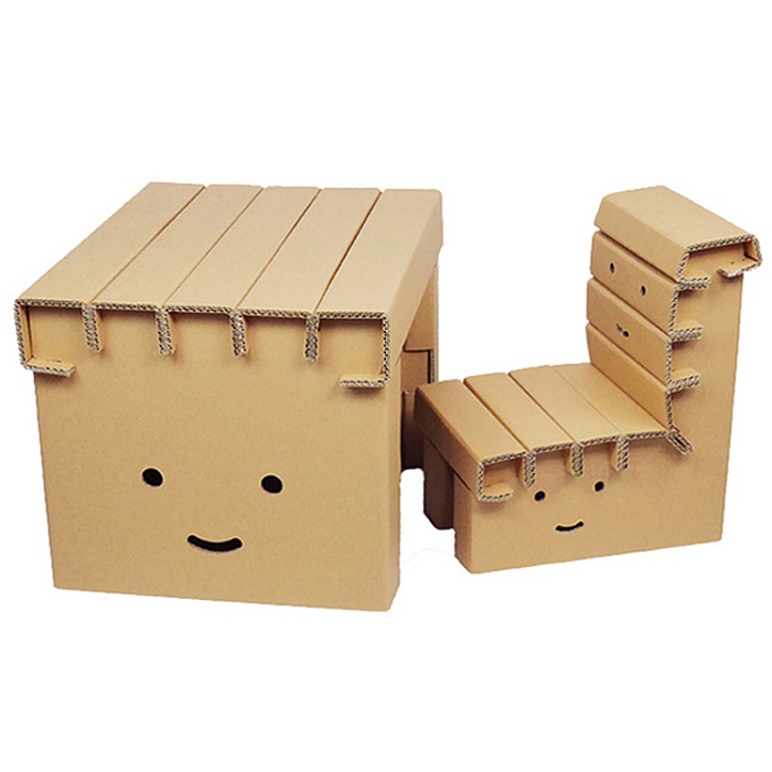 Bàn ghế Carton - Bao Bì Việt Long - Công Ty Cổ Phần Sản Xuất Bao Bì Việt Long